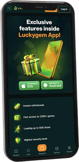 Download Lucky Gem Casino naar je telefoon